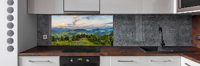 Cooker splashback Panorama of the Pieniny