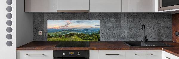 Cooker splashback Panorama of the Pieniny