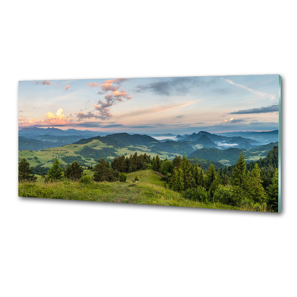 Cooker splashback Panorama of the Pieniny