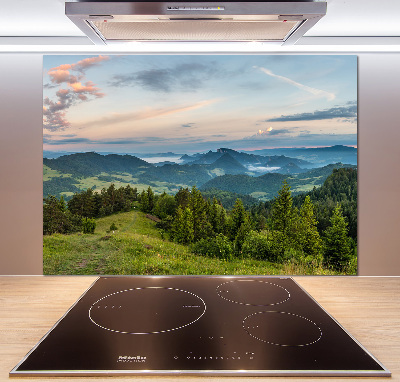 Cooker splashback Panorama of the Pieniny