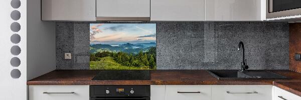 Cooker splashback Panorama of the Pieniny