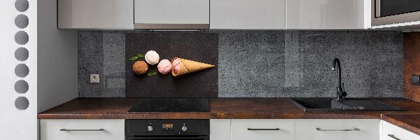 Cooker splashback Ice cream