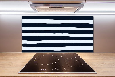 Cooker splashback Background with stripes