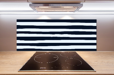 Cooker splashback Background with stripes