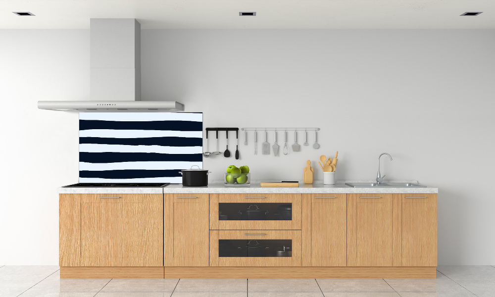 Cooker splashback Background with stripes