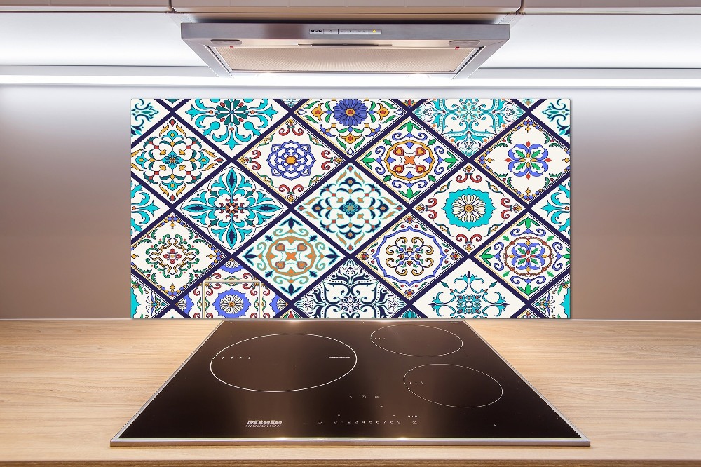 Cooker splashback Ceramic tiles