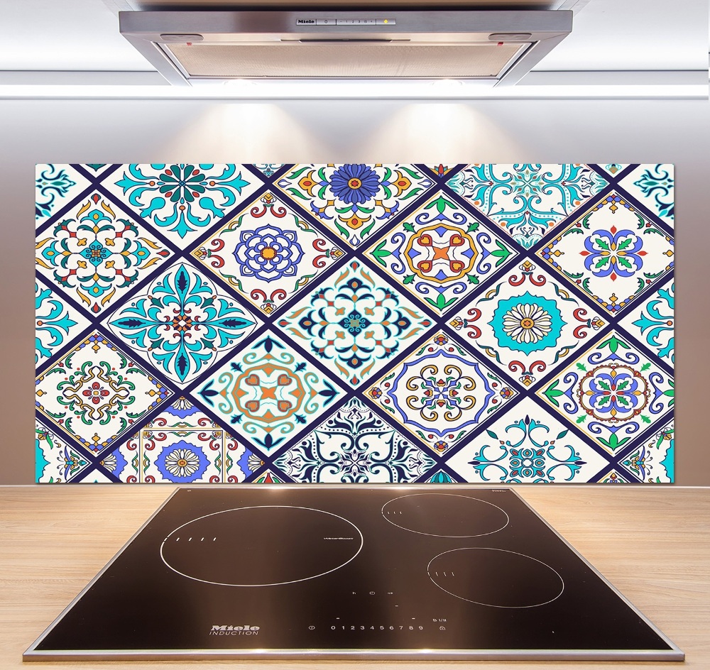 Cooker splashback Ceramic tiles