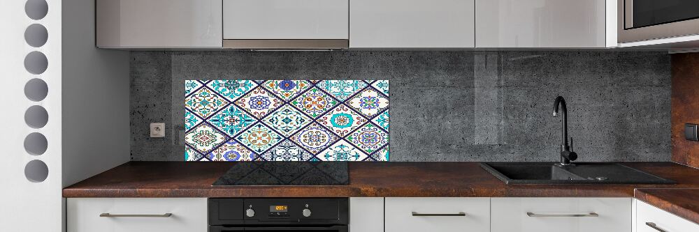 Cooker splashback Ceramic tiles