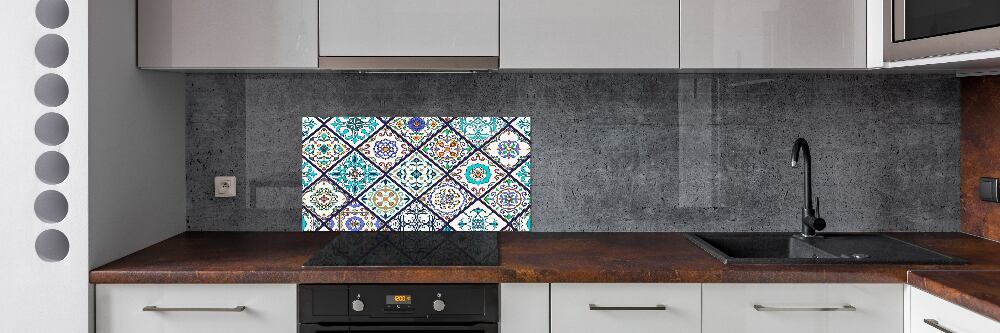 Cooker splashback Ceramic tiles