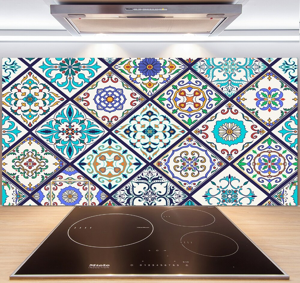 Cooker splashback Ceramic tiles