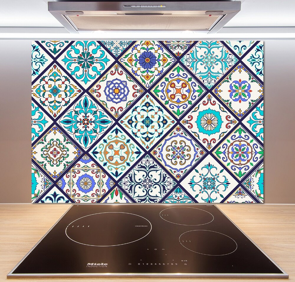 Cooker splashback Ceramic tiles