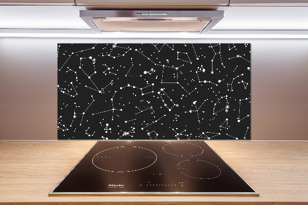 Glass splashback Constellation