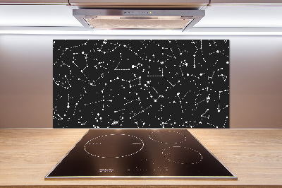 Glass splashback Constellation