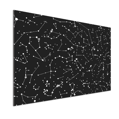 Glass splashback Constellation