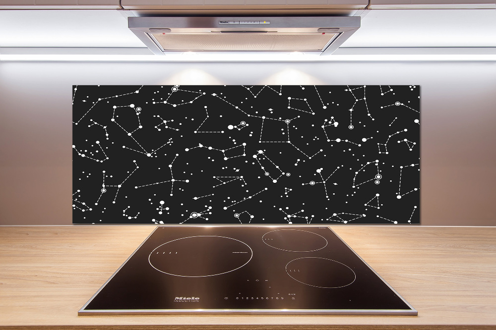 Glass splashback Constellation