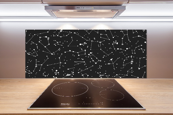 Glass splashback Constellation