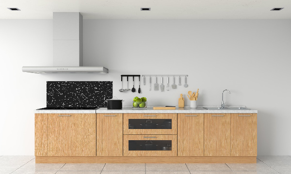 Glass splashback Constellation