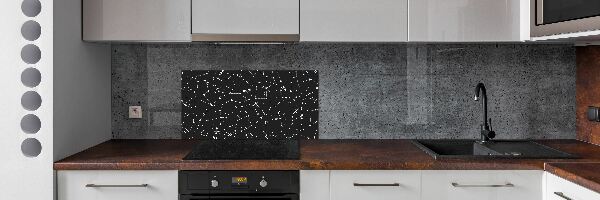 Glass splashback Constellation