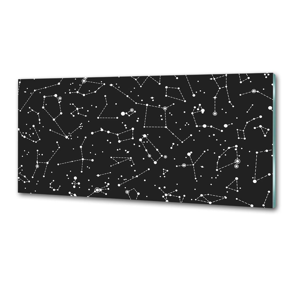 Glass splashback Constellation