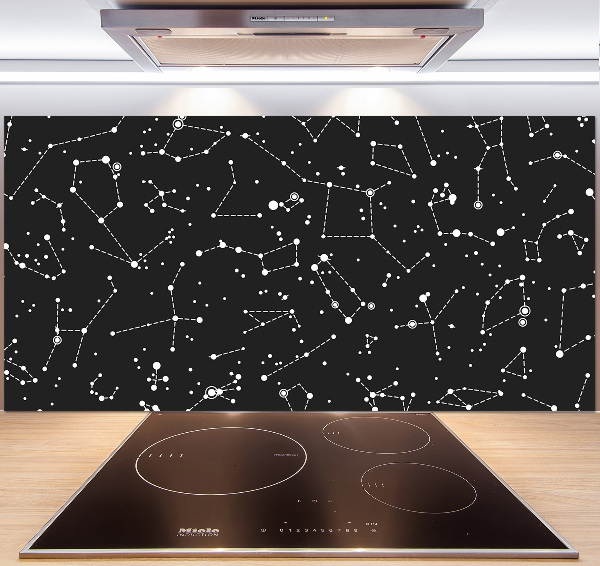 Glass splashback Constellation