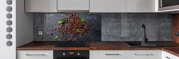 Cooker splashback Coffee beans