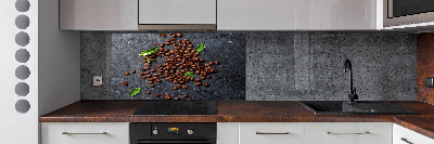 Cooker splashback Coffee beans