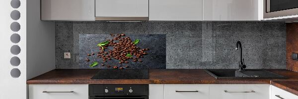 Cooker splashback Coffee beans