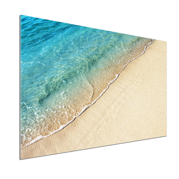 Cooker splashback Beach wave