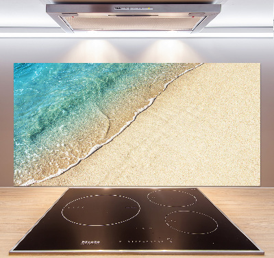 Cooker splashback Beach wave