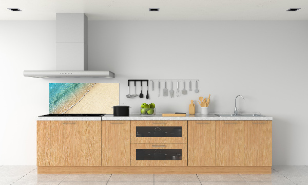 Cooker splashback Beach wave