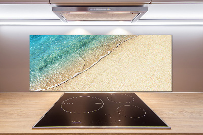 Cooker splashback Beach wave