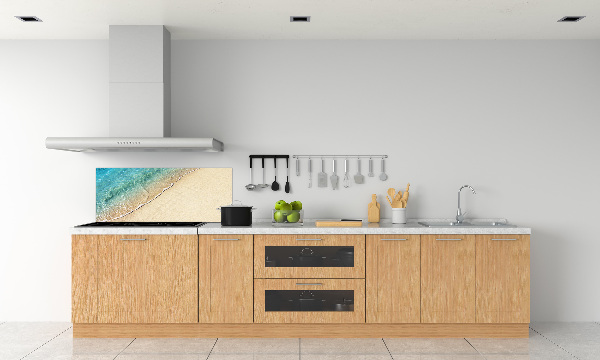 Cooker splashback Beach wave