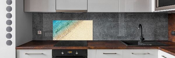 Cooker splashback Beach wave