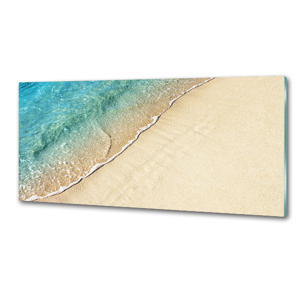 Cooker splashback Beach wave