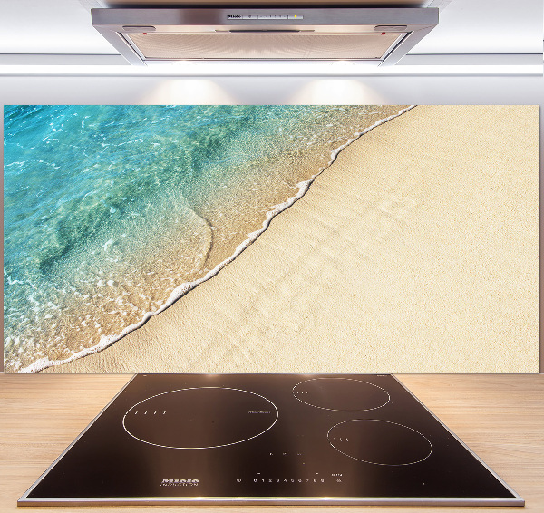 Cooker splashback Beach wave