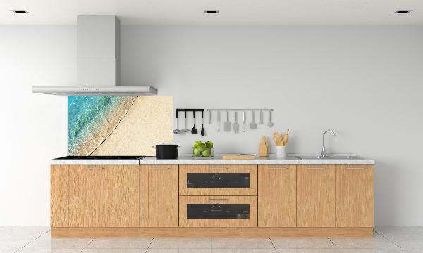 Cooker splashback Beach wave