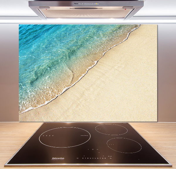 Cooker splashback Beach wave