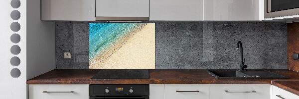 Cooker splashback Beach wave