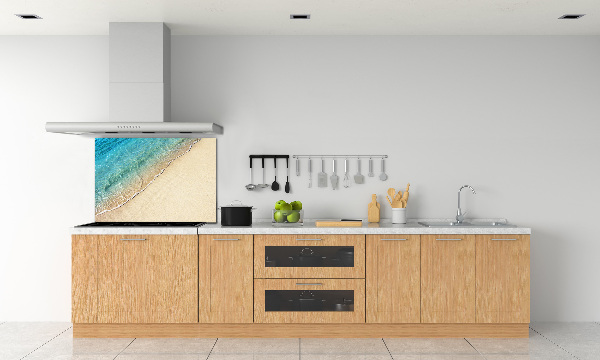 Cooker splashback Beach wave