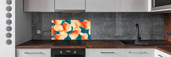 Cooker splashback Pears