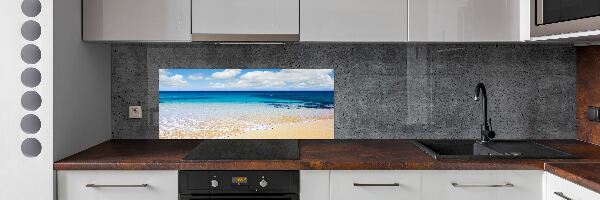 Cooker splashback Calm sea