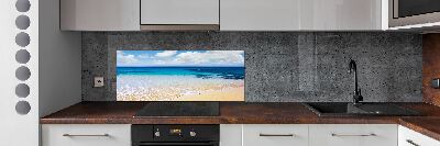 Cooker splashback Calm sea