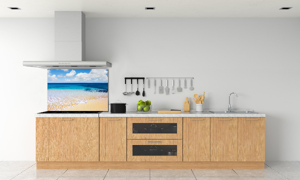 Cooker splashback Calm sea