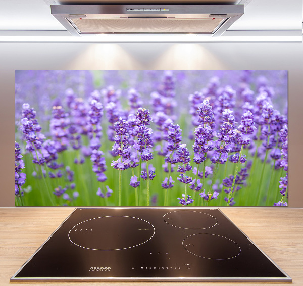 Kitchen splashback Lavender