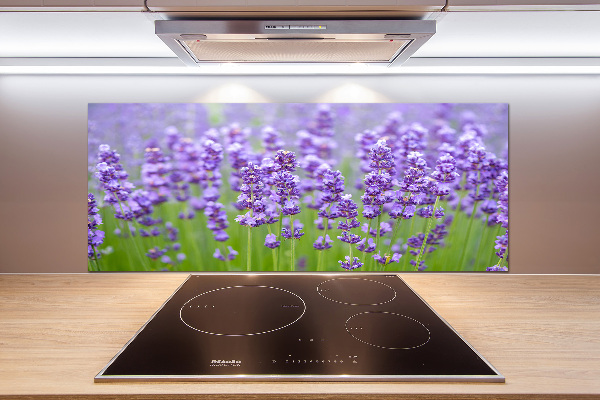 Kitchen splashback Lavender