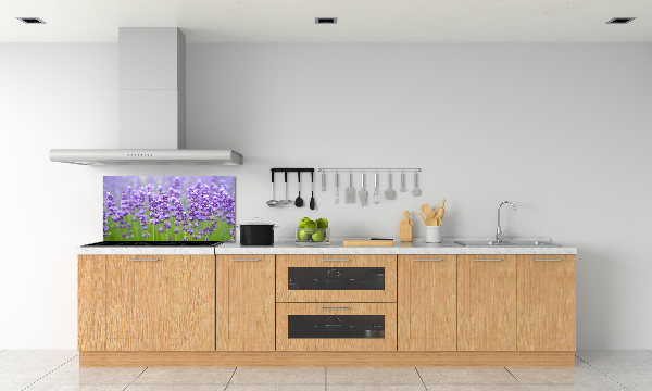 Kitchen splashback Lavender