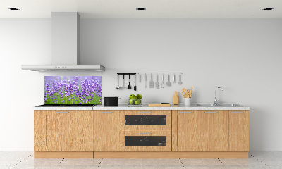 Kitchen splashback Lavender