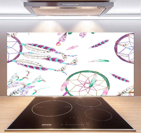 Cooker splashback Dream catchers