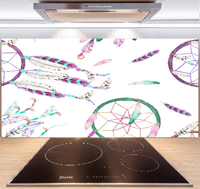 Cooker splashback Dream catchers