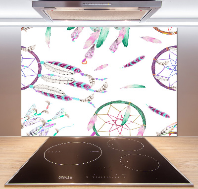 Cooker splashback Dream catchers